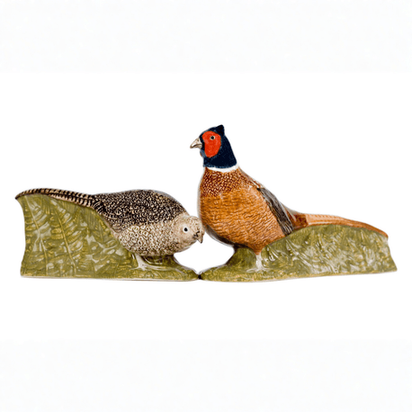 Quail Ceramics Pheasant Salt and Pepper Set