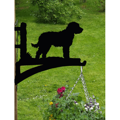 Labradoodle Hanging Basket Bracket