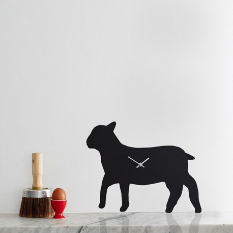 Lamb Wagging Tail Wall Clock