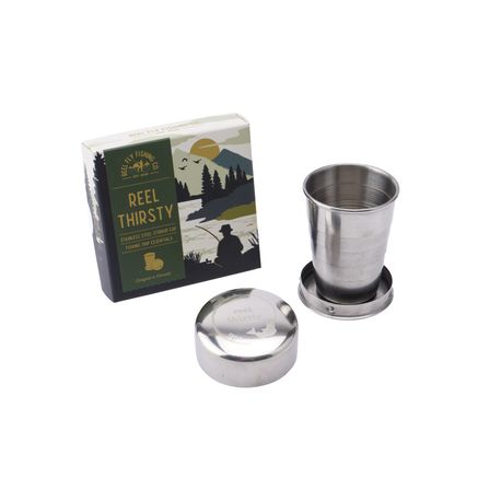 Reel Fly Fishing Co. 'Reel Thirsty' Stirrup Cup