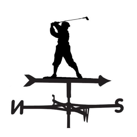 Golf Metal Weathervane