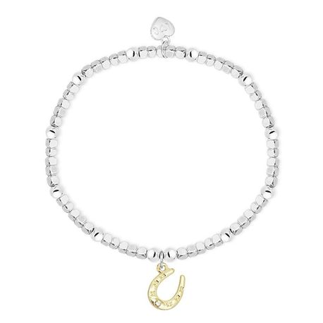 Talisman Horseshoe Life Charms Bracelet