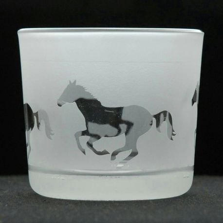 Animo Galloping Horse Votive Tealight Candle Holder