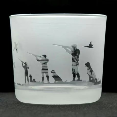 Animo Shooting Scene Votive Tealight Candle Holder