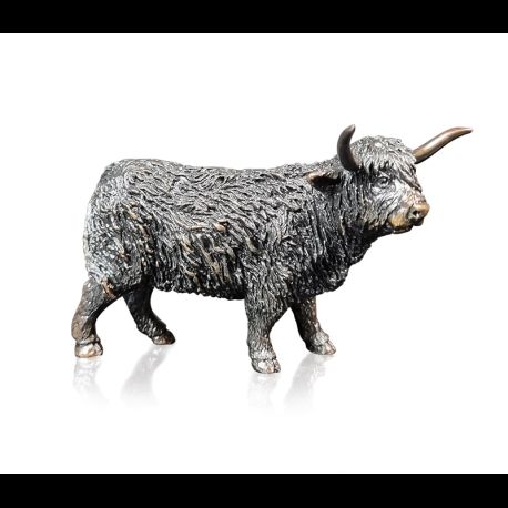 Richard Cooper Limited Edition Highland Cow Bronze Sculpture