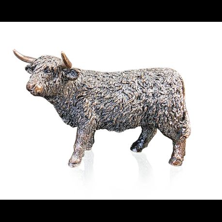 Richard Cooper Limited Edition Highland Cow Bronze Sculpture
