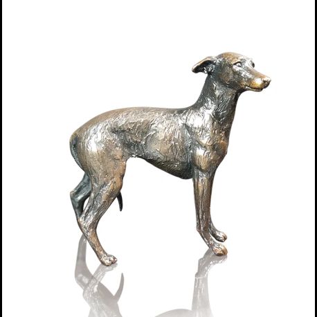Richard Cooper Limited Edition Lurcher Bronze Sculpture