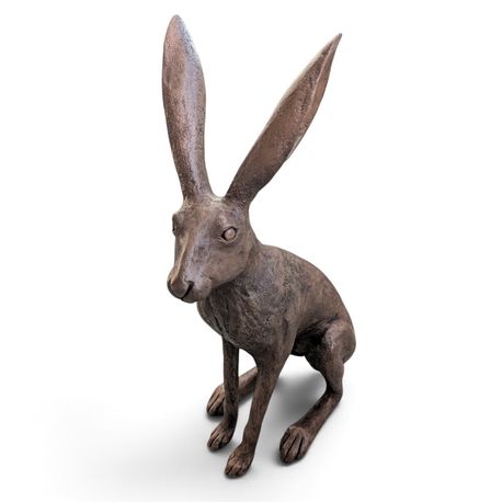 Hamish Hare Bronze Resin Sculpture