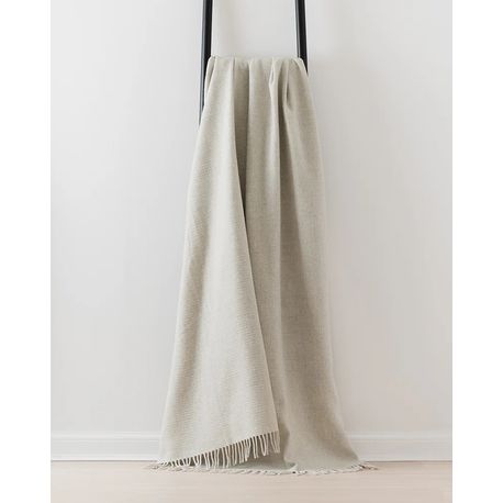 The Isle Mill Stone Clova Bed Throw