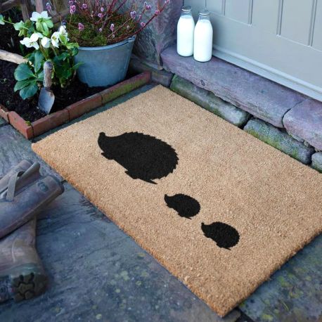 Extra Large Hedgehog Doormat - 90cm x 60cm