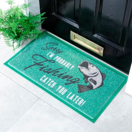 Probably Fishing Recycled PVC Doormat - 70cm x 40cm