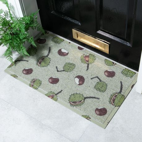 Chestnuts Recycled PVC Doormat - 70cm x 40cm