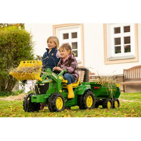 Roly Farmtrac John Deere 7310R Tractor Ride-On with Frontloader