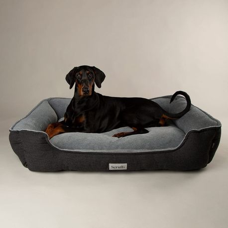 Scruffs Harvard Memory Foam Box Bed in Graphite Grey