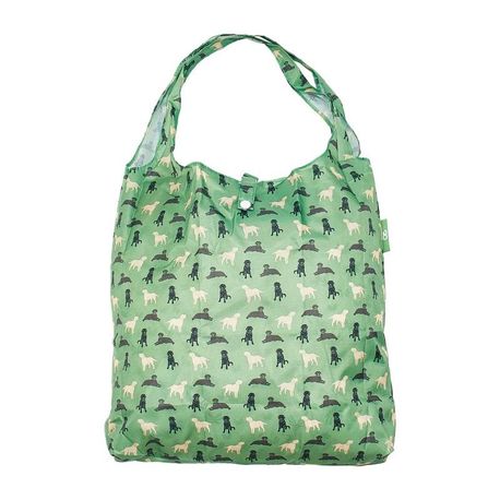 Green Labradors Recycled Shopping Bag