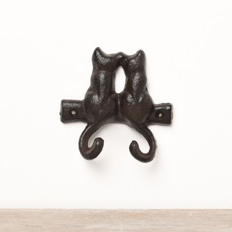 Pair of Cats Coat Hook