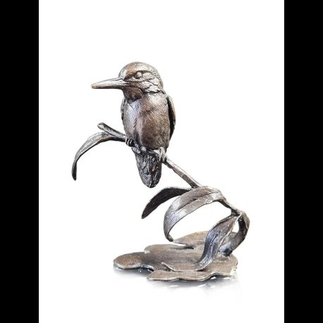 Richard Cooper Kingfisher Bronze Sculpture