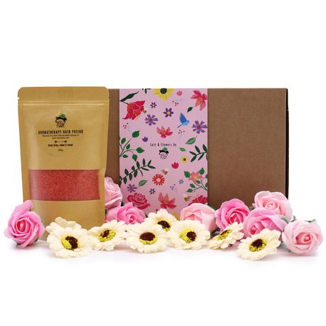 Wild Hare Passion Salt &amp; Flowers Set - Ylang Ylang, Lemon &amp; Orange