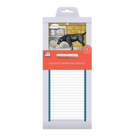 Alison's Animals Pre-Wash Labrador Dog Magnetic Memo Pad