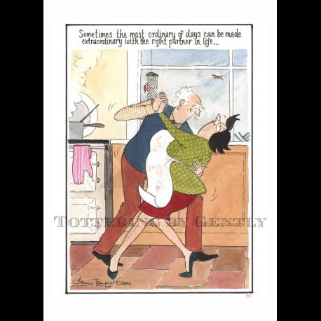 Tottering by Gently - Right partner in life Print