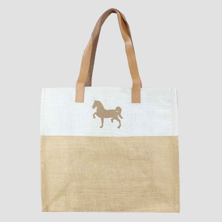 Grays Jute Shopper Bag Horse