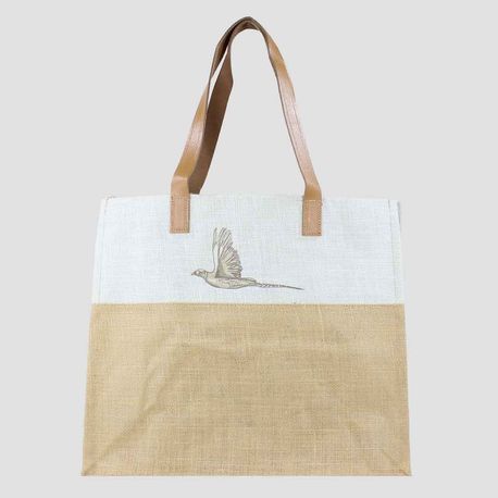 Grays Jute Shopper Bag Pheasant