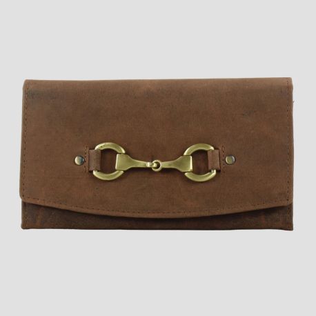 Grays Sadie Purse with Snaffle in Hunter Leather