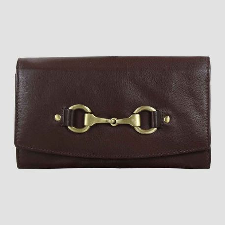 Grays Sadie Purse with Snaffle in Brown Leather