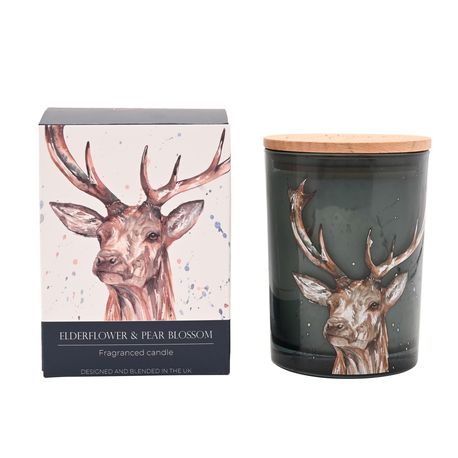 Meg Hawkins 250g Candle Stag - Elderflower &amp; Pear Blossom