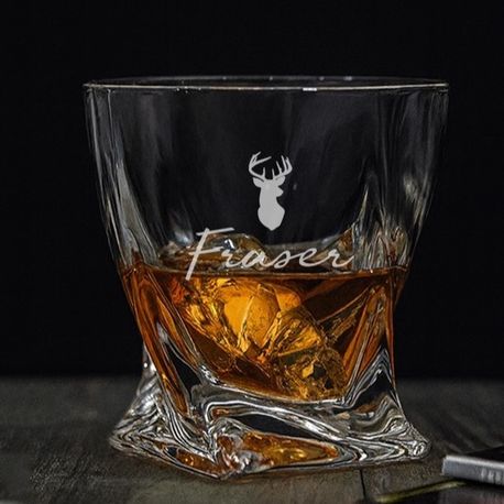 Personalised Stag Quattro Twist Tumbler