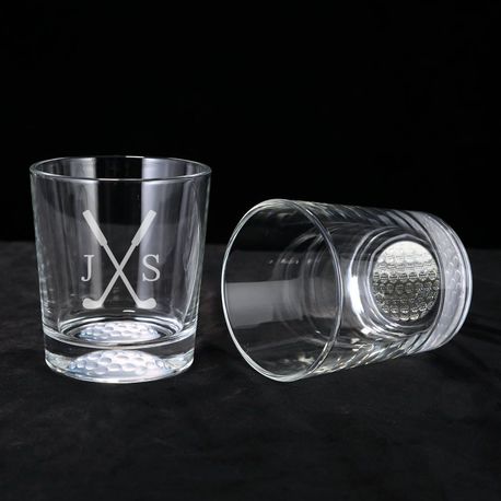 Personalised Luxury Frosted Golf Ball Base Tumbler