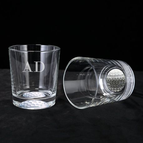 Monogrammed Personalised Initial Golf Ball Tumbler