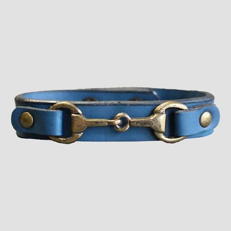 Grays Snaffle Bracelet Blue