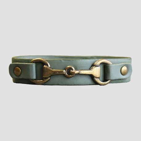 Grays Snaffle Bracelet Light Green