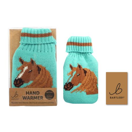 Bartleby Knitted Reusable Horse Hand Warmer