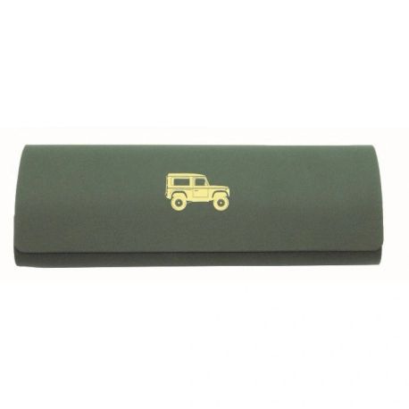 Land Rover Embossed Glasses Case &amp; Cloth