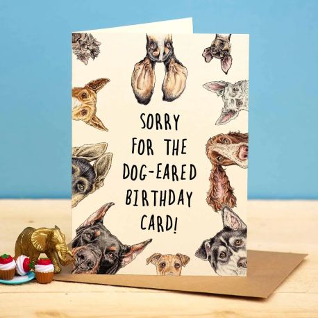 Dog Eared Funny Everyday Dog Card