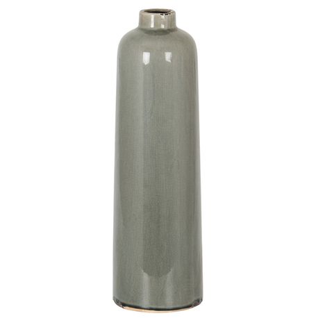 Garda Grey Glazed Raine Vase