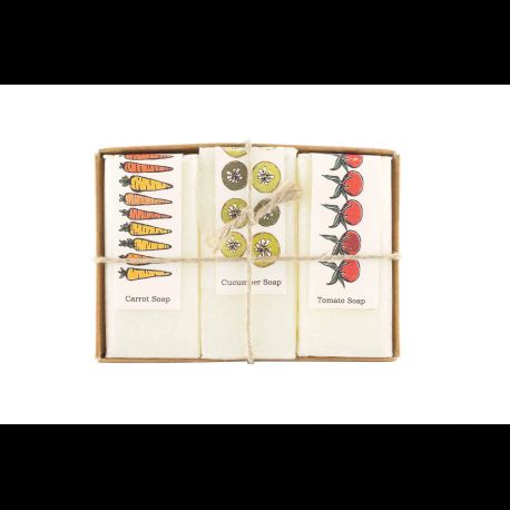 Sting in the Tail Garden Harvest Vegetable Soap Gift Set