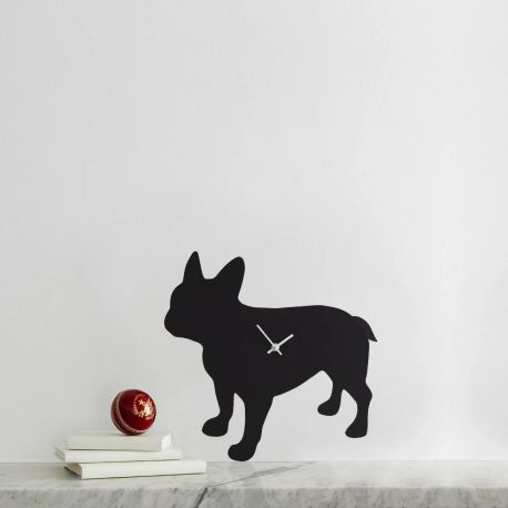 French Bulldog Wagging Tail Wall Clock
