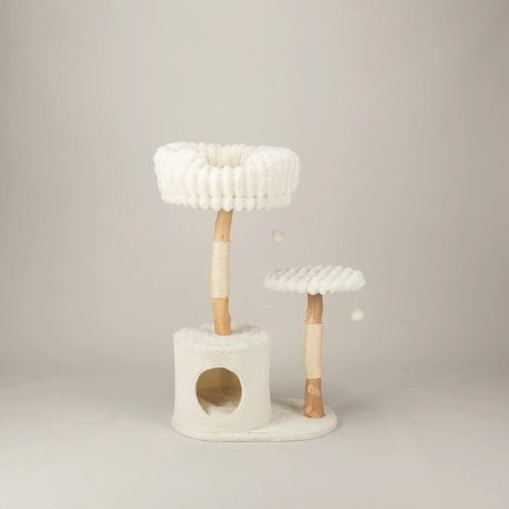 Scruffs Alpine Colorado Cat Tree - Cream