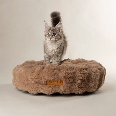 Scruffs Alpine Cat Bed - Taupe