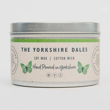 Yorkshire Dales Large Tin Soy Wax Candle