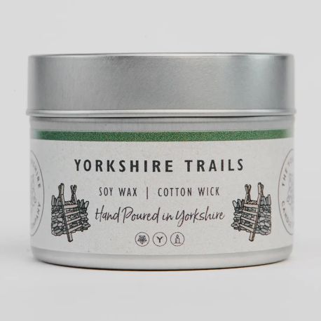 Yorkshire Trails Small Tin Soy Wax Candle
