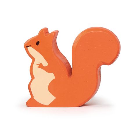 Tender Leaf Woodland Red Squirrel Wooden Animal Toy