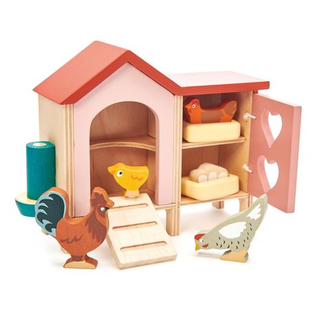 Tender Leaf Chicken Coop Play Set