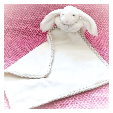 Jomanda Bunny Plush Comforter in Cream