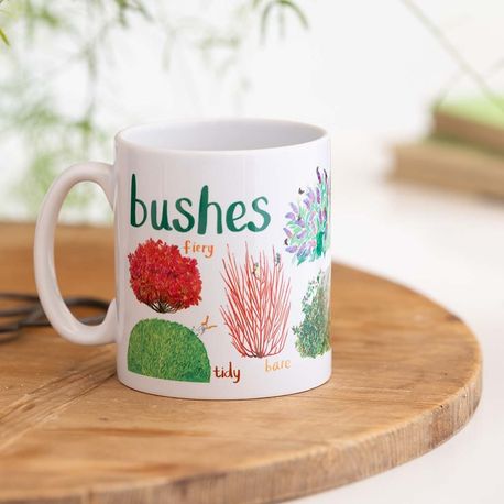 Sarah Edmonds Bushes Ceramic Nature Mug