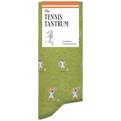 The Athletic Gent Tennis Tantrum Bamboo Men's Socks