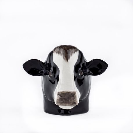 Quail Ceramics Friesian Cow Face Egg Cup